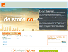 Tablet Screenshot of delstore.co